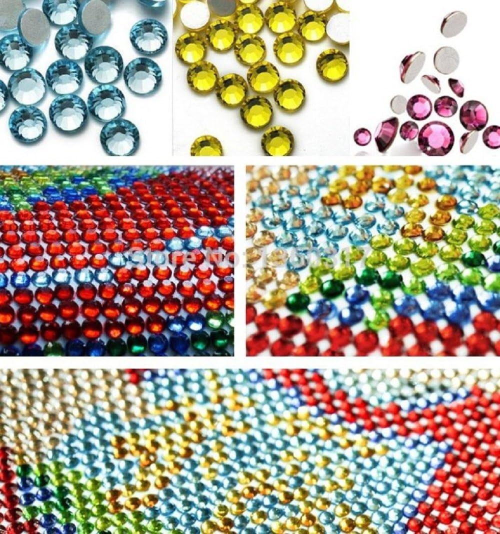 Белые Стразы Для Алмазной Мозаики Купить