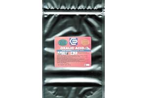 EVIDA - Oxalic acid 99.9% 2 lb (907 g) - Eco Living Solutions | Deck Stain Remover & Wood Stain Remover | Metal Cleaning & Ru