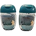 Bath and Body Care - Travel Size Sanitizer - 2 piece Bundle Set Hand Gel - 1 Fl Oz each - Label Artwork Varies (Ariel)