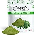 Organic Traditions Organic Moringa Powder Organic Moringa Leaves Extract Vegan Non-GMO Organic Superfood Natural Moringa Supplement, 7oz (200g) Bag, 40 Servings per Bag