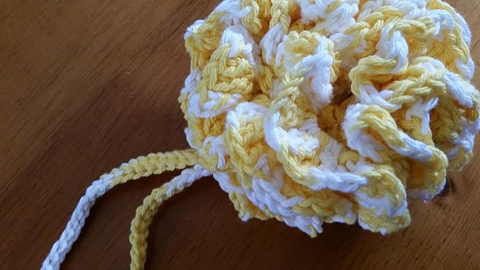 Amazon Com Loofah Bath Spa Puff Crocheted Handmade