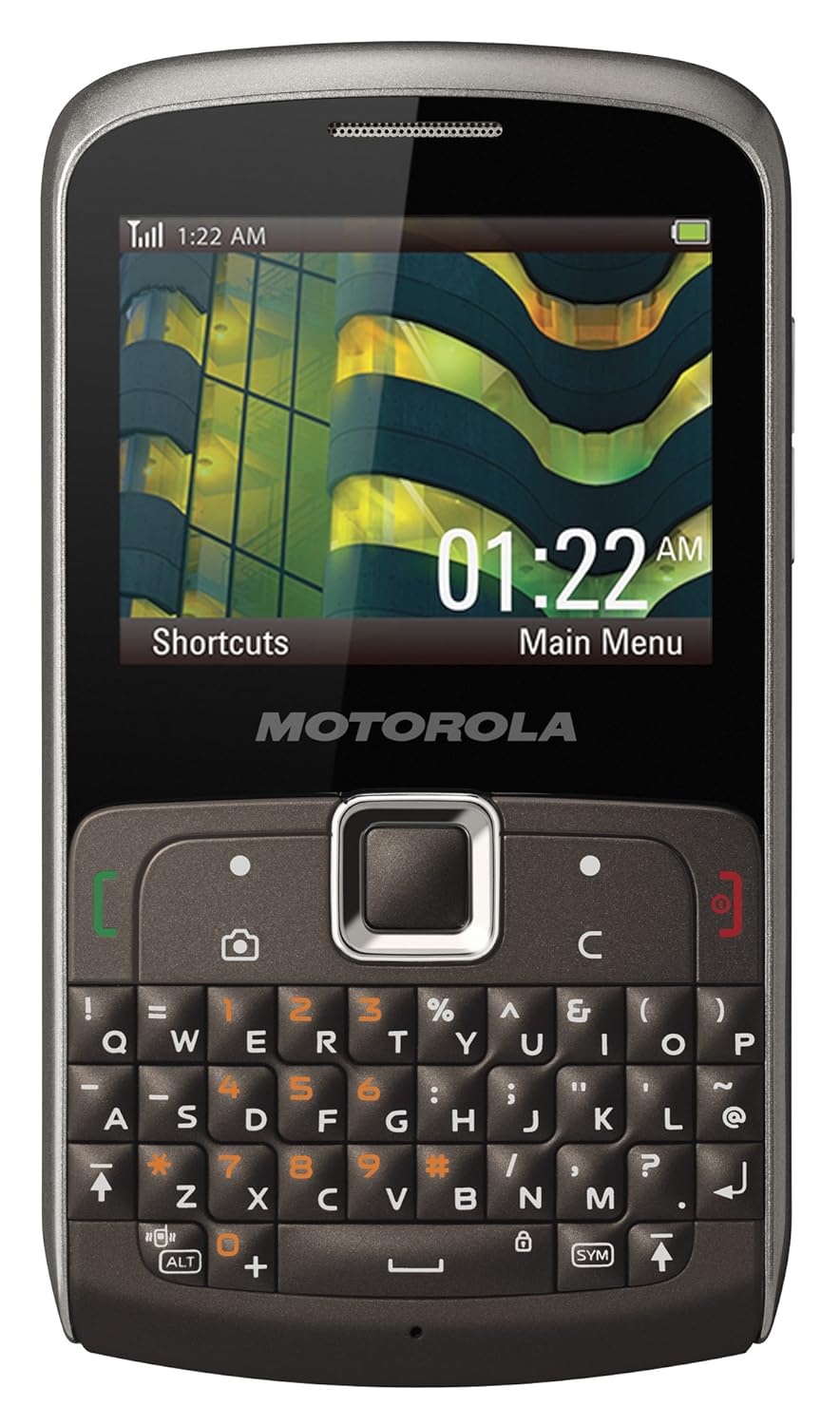 Motorola EX112 Unlocked Phone with Full QWERTY Keyboard, 3.