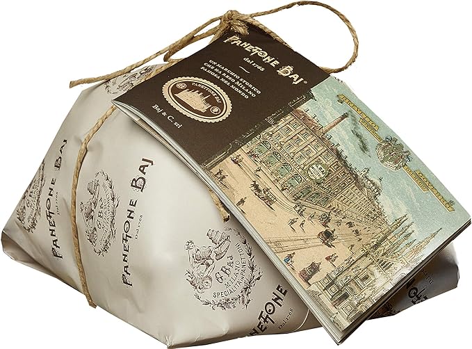 Panettone Baj Depuis 1768 0 5 Kg Gateau Milanais Traditionnel Avec Livret Historique Amazon Fr Epicerie