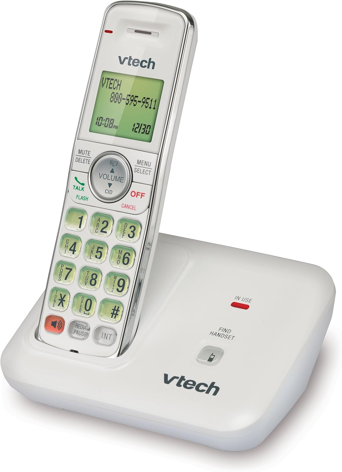 VTech -Cordless Phone with Caller ID, Expandable up to 5 Handsets, Wall-Mountable : Electronics