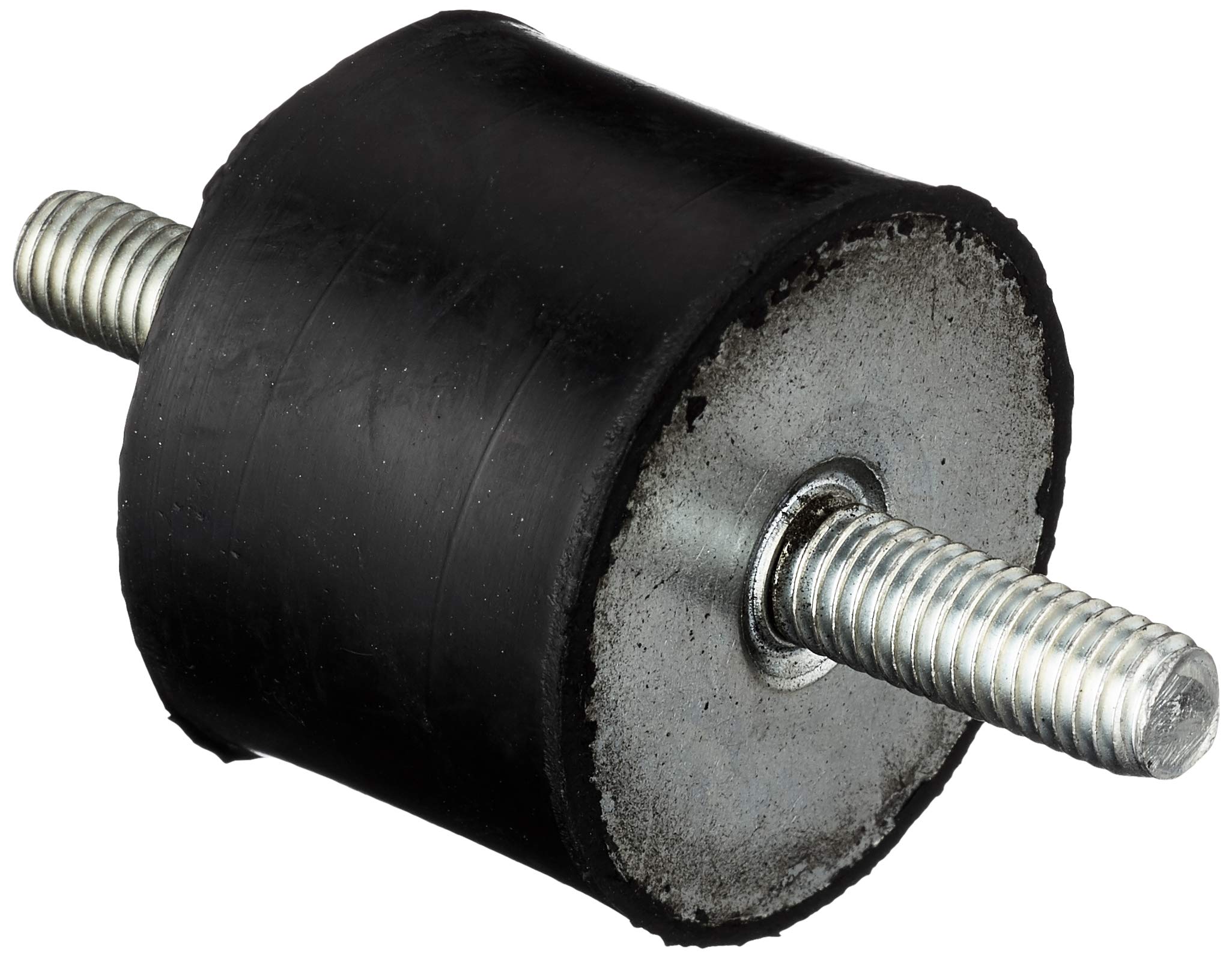 Kora Pack of 4 Machine Foot Furniture Foot Rubber Metal Element with 2-Sided Thread Type A (M8x23, 40x30)