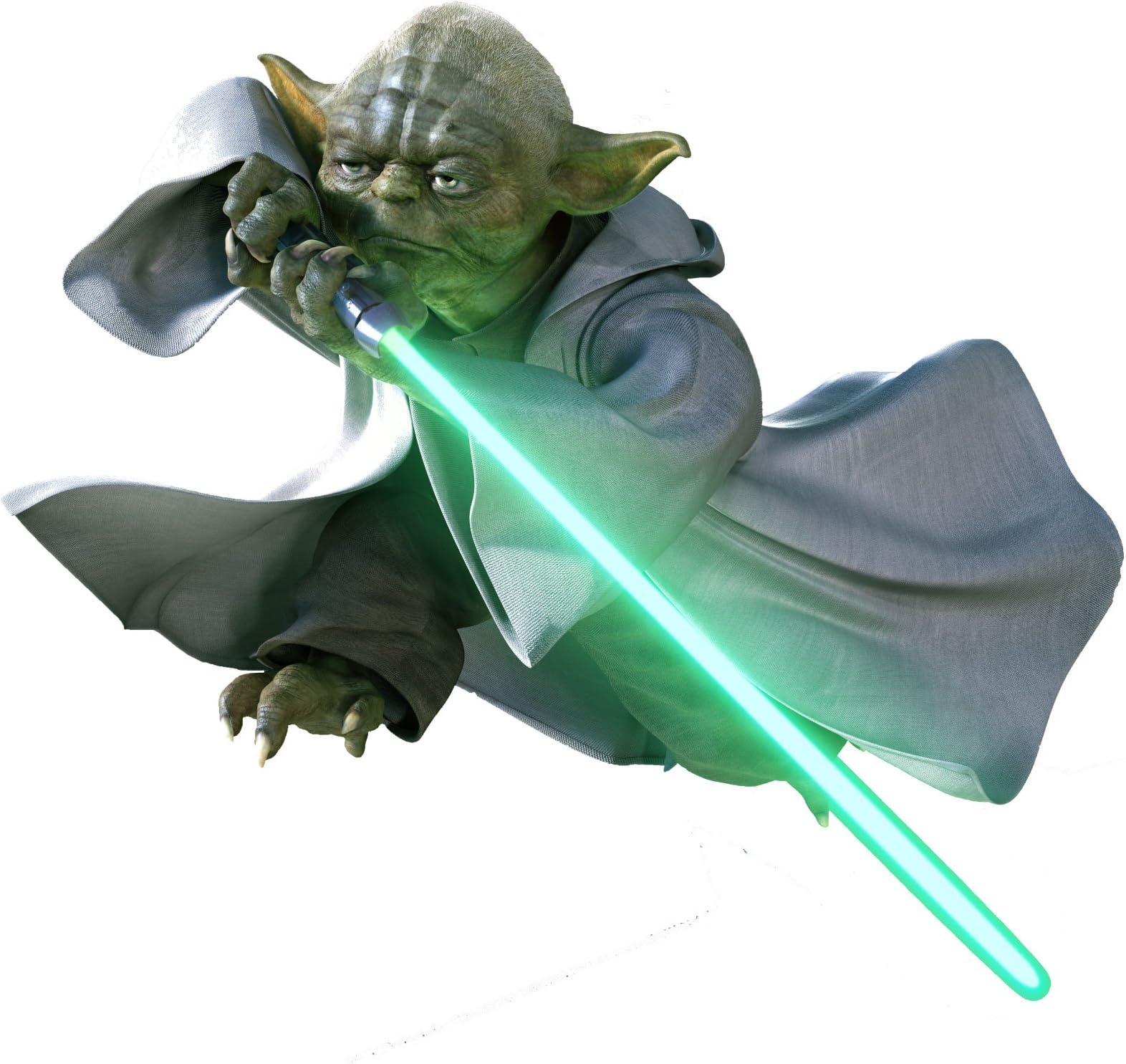 Self-Adhesive Stickers Yoda Star Wars Design 27 x 30 cm