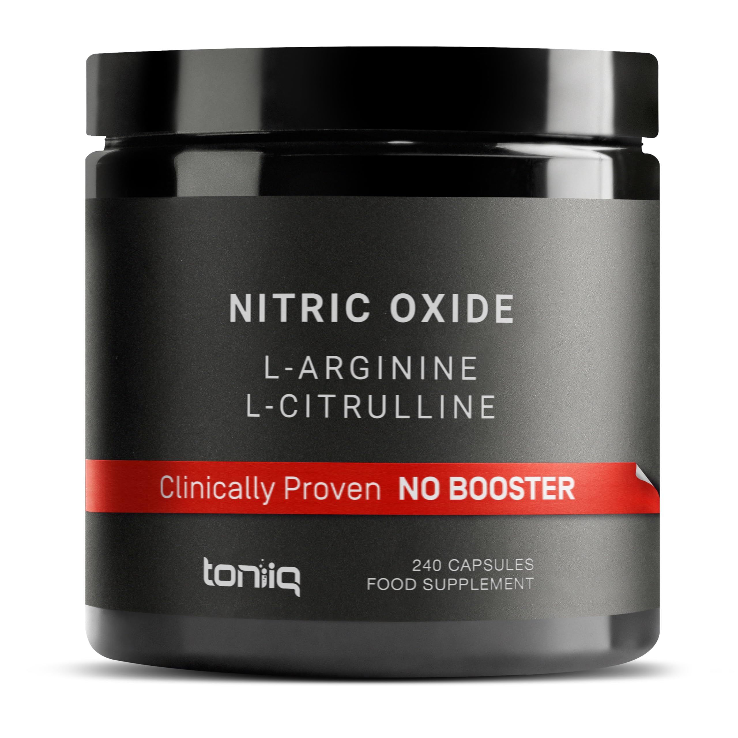 3,000mg Nitric Oxide Supplement - 99% Purified L-Arginine and L-Citrulline - Beet Root - Clinically Studied Velox Blend - Nitric Oxide Booster for Men - 240 Capsules - Toniiq