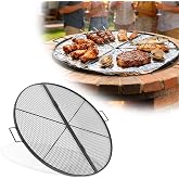 Fire Pit Grill Grate for Outdoor,36 Inch Round Grill Grate BBQ Grilling Rack with Handles,Outdoor Cooking Grate for Fire Pit,Patio,Backyard,Campfire