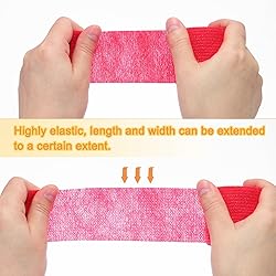 uxcell 12 Rolls Adhesive Elastic Tape Elastic