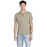 GUESS Mens Short Sleeve Dario Knit Textured Polo