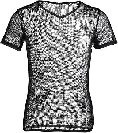 maglietta trasparente uomo