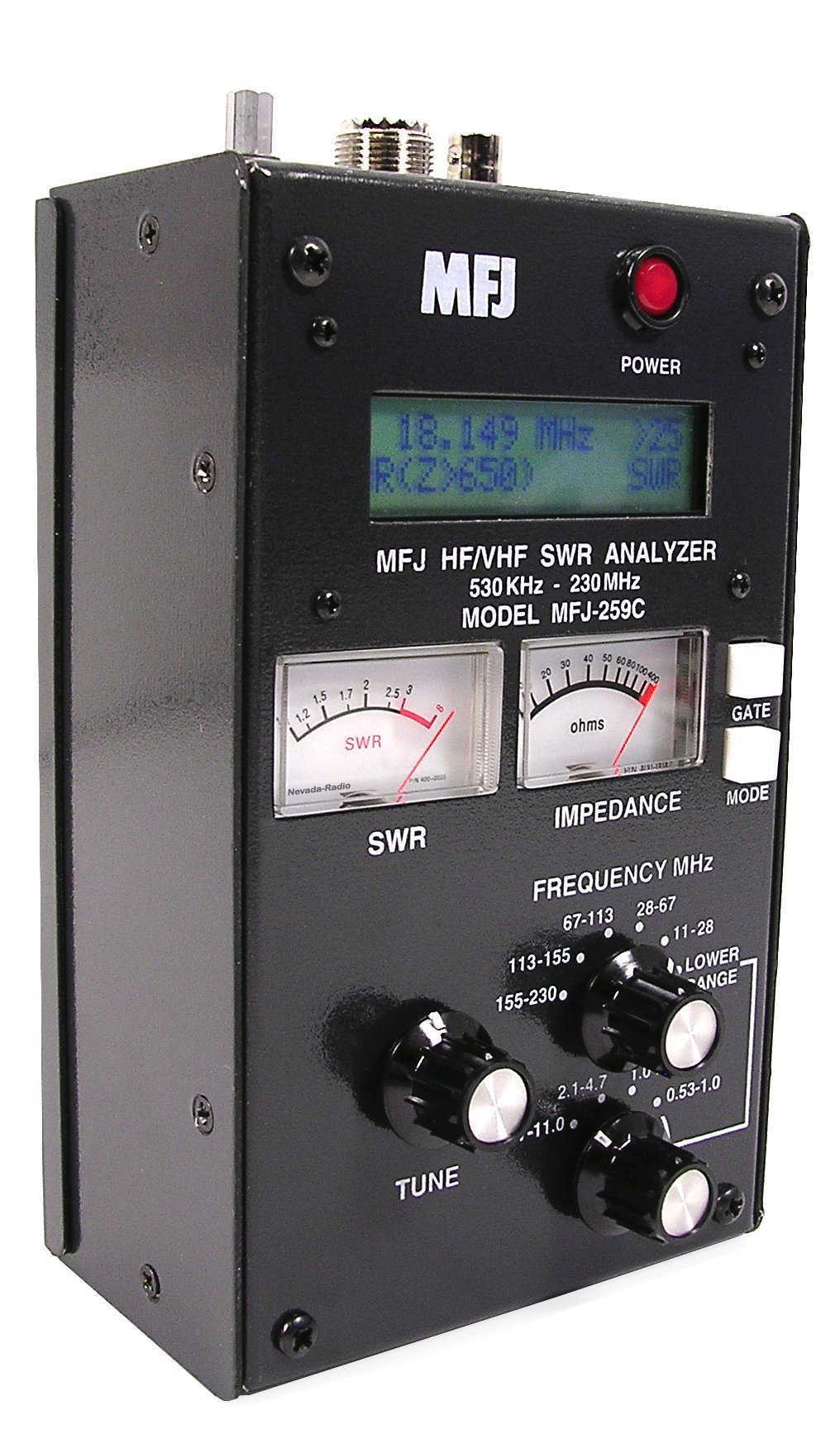 SWR Antenna Analyzer MFJ259C HF VHF 0.53230Mhz Buy Online in United