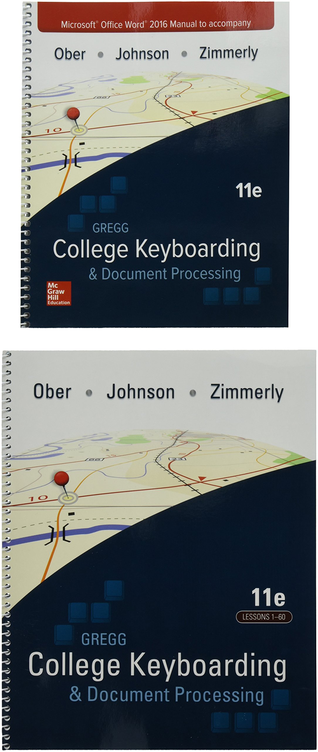 Photo 1 of Gregg College Keyboarding & Document Processing (Gdp11) Microsoft Word 2016 Manual Kit 1: 1-60