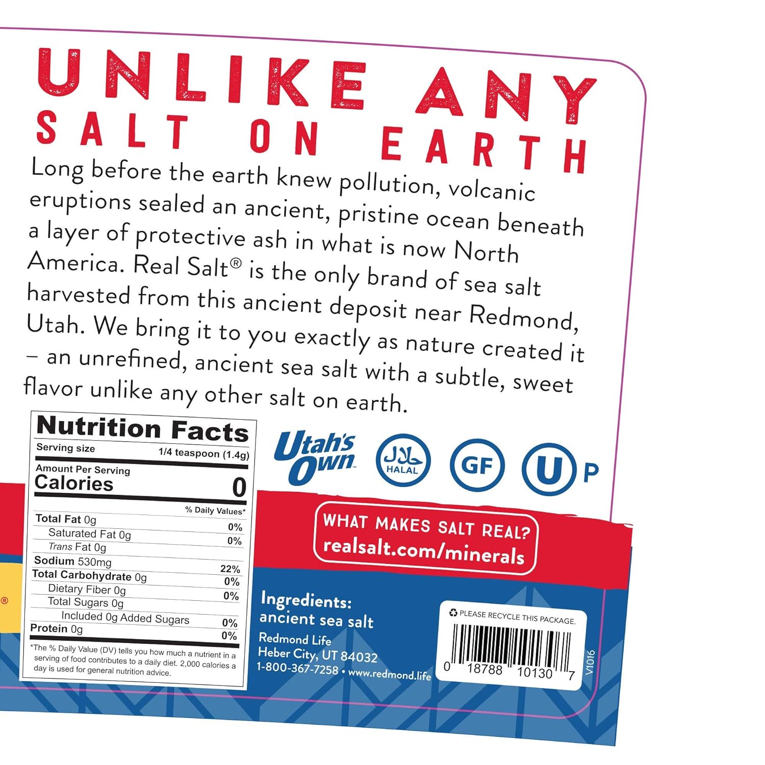 Redmond Real Sea Salt Natural Unrefined Organic Gluten Free Fine 10 Pound Bucket Grocery Gourmet Food Amazon Com