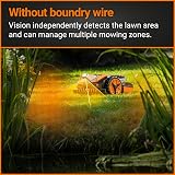 WORX WR206E Landroid Vision Robotic Mower 600m² AIA Technology view 3