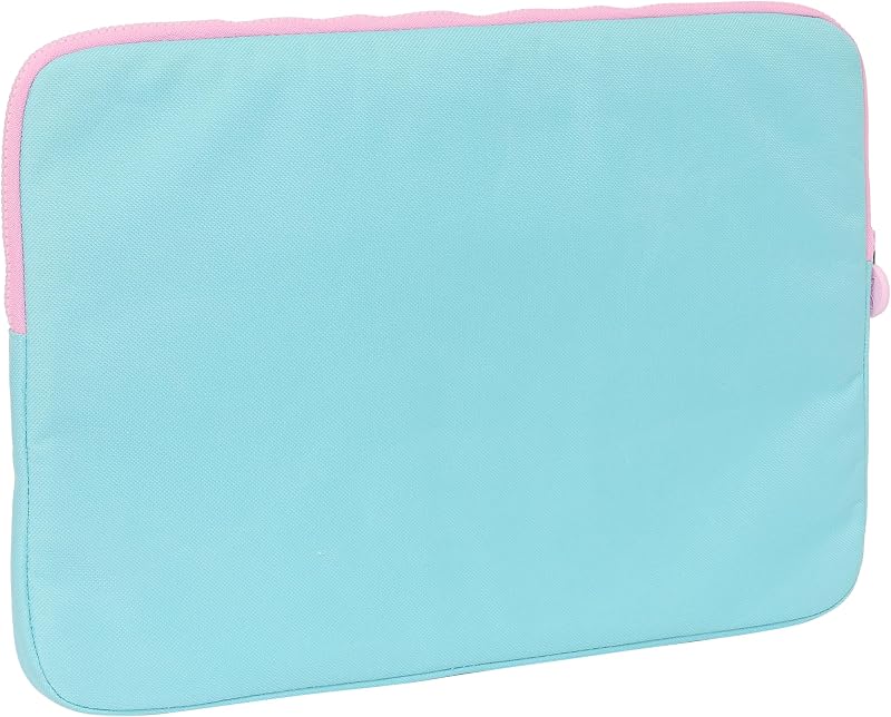 MUNICH HEAVEN - Funda para Portátil 15.6'', Mochila, Ideal para Niños de Diferentes Edades, Cómoda y Versátil, Calidad y Resistencia, 39.5x3.5x27.5 cm, Color Celeste