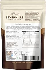 Sevenhills Wholefoods Organic Spirulina Powder 500g | 100% Pure & Organic view 7