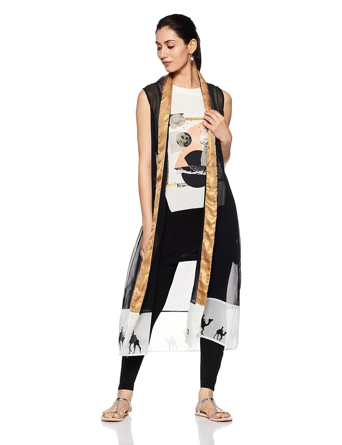 w for woman women's cape gilet