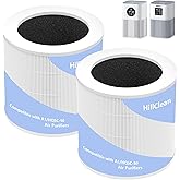 A1 Replacement Filter Compatible with VEWIOR Air Purifier HQSC-50, HQKJ-80, AMEIFU AP01W, KOIOS HQKJ-50 Air Pur ifier, 3-in-1 H13 True HEPA Air Cleaner Filter (2 Pack Original)