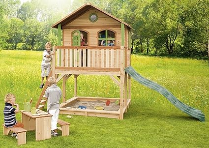 Spielhaus Kinderspielhaus BV-VERTRIEB Gartenhaus Spielhütte für Kinder - (3376)