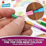 SOL 24pk Rainbow Swap Point Crayons Twistable Colour Pencils Party Bags view 5
