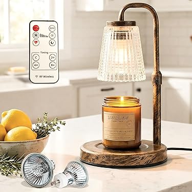 Lámpara Aromática De Cerámica Blanca, Gris, Beige 3 Pliegues, (A/A/P