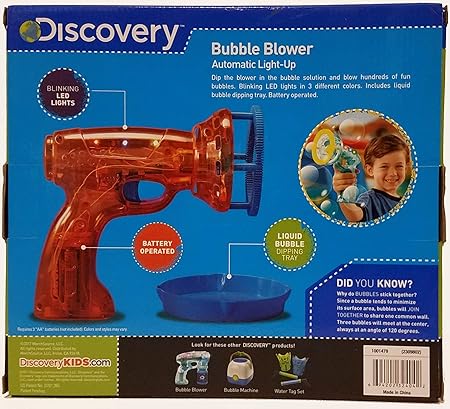 discovery bubble blower