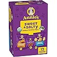 Annie's Sweet and Salty Snack Variety Pack, Cheddar Bunnies, Bunny Grahams and Bunny Fruit Flavored Snacks, Organic Kids Snacks, 12 Pouches, 10.8 oz