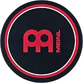 12" Drum Practice Pad, Silicone &mdash; Medium Rebound and Controlled Volume for Speed, Power and Precision, Classic Logo, 2-YEAR WARRANTY