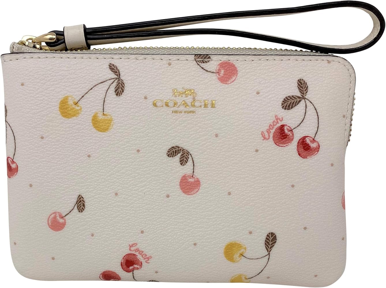 Coach cherry wristlet Clearance