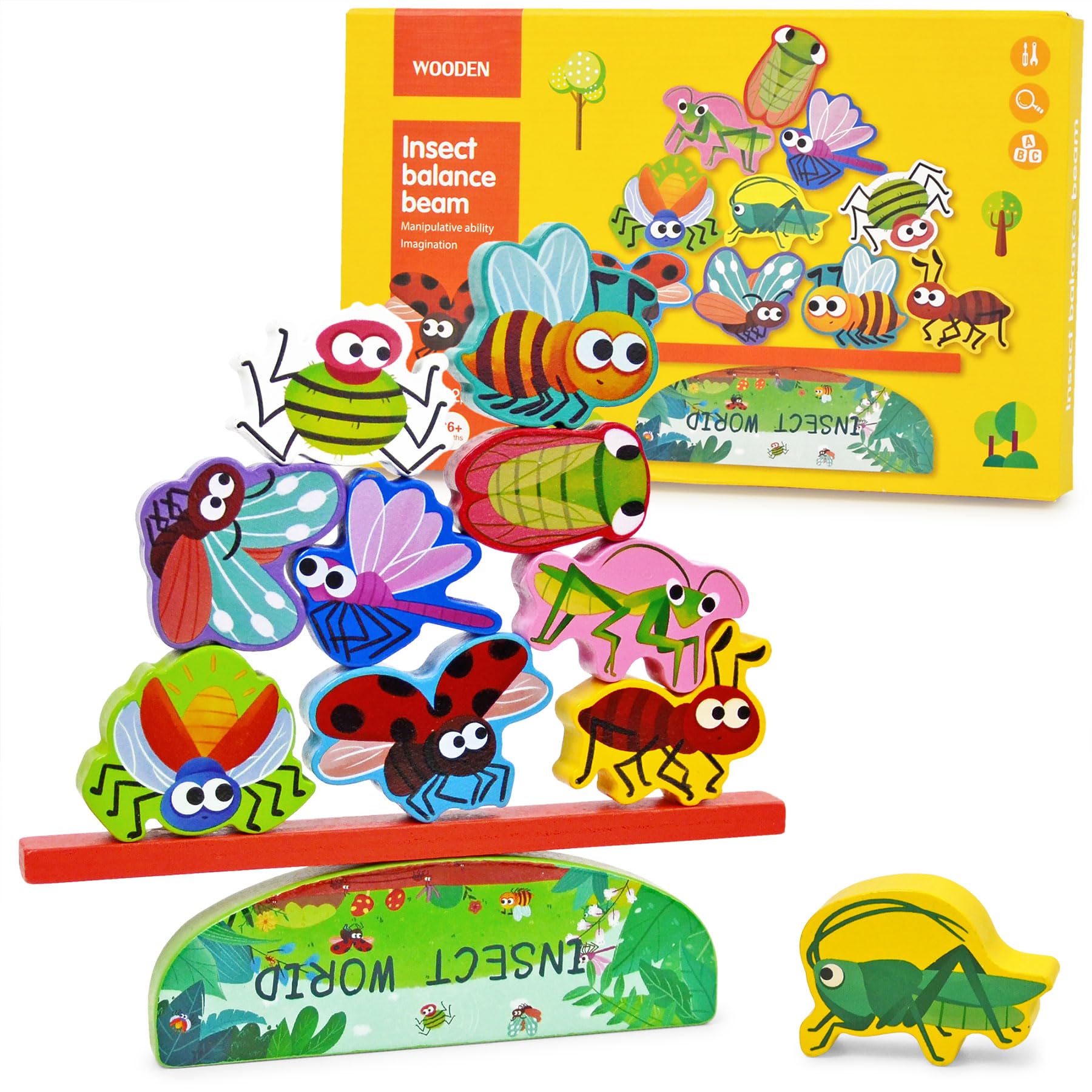 Vileafy Insect Toys for Kids 3-5, Bug Preschool Toys Montessori ...