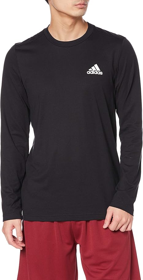 Amazon アディダス 長袖 Tシャツ Aeroreadyデザインド トゥ ムーブ Feelready スポーツ長袖tシャツ Iwo41 メンズ フィットネス トレーニング シャツ 通販