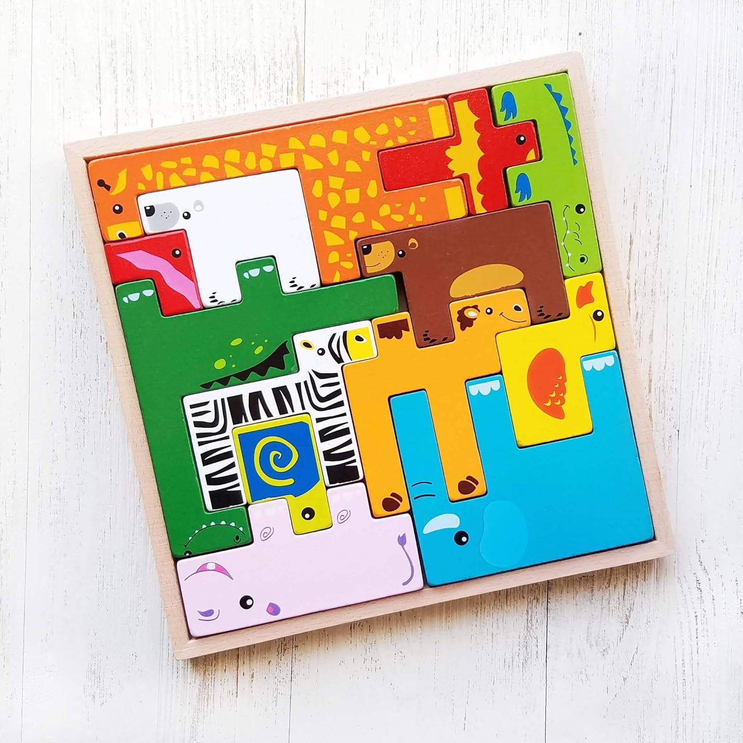 animal tetris puzzle