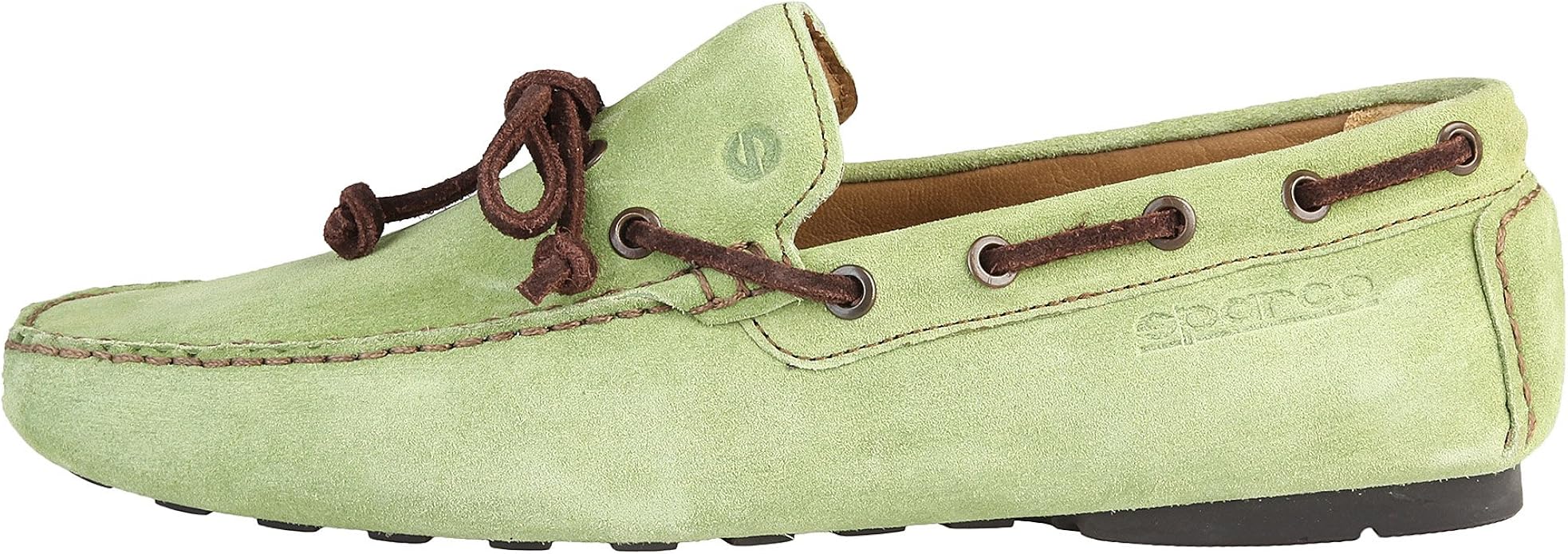 lime green loafers