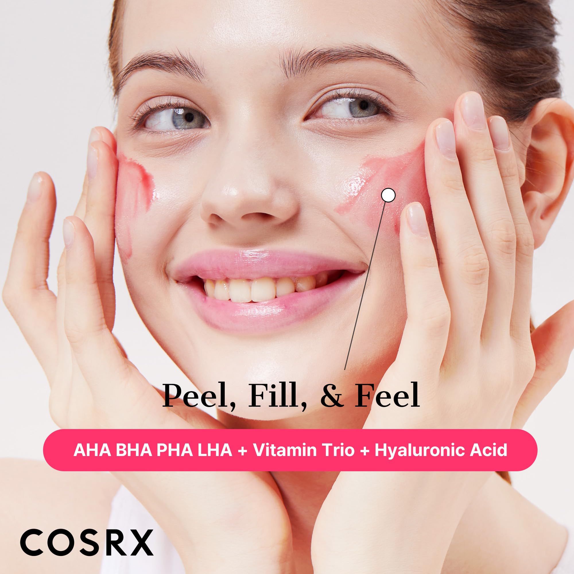 COSRX Chemical Exfoliation for Sensitive Skin- Snail 92% Moisturizer & AHA BHA PHA LHA Peeling Gel, Korean Skin Care