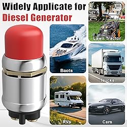 BFXM Push Button Starter Switch 12V 50A, Waterproof