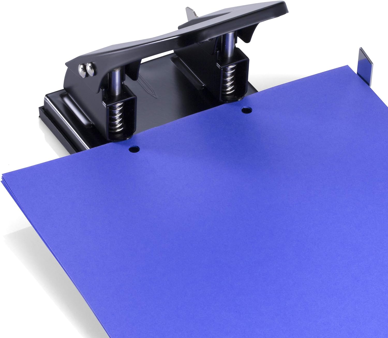 Officemate 2 Hole Punch, 30 Sheet Capacity, Black (90092) : Paper Punches : Office Products