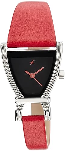 Round Dial Watch, 5 Colors Exquisite Women Men Metal Quartz Movement Diamond Studded Watch with Quality Leather Band(#-Black)