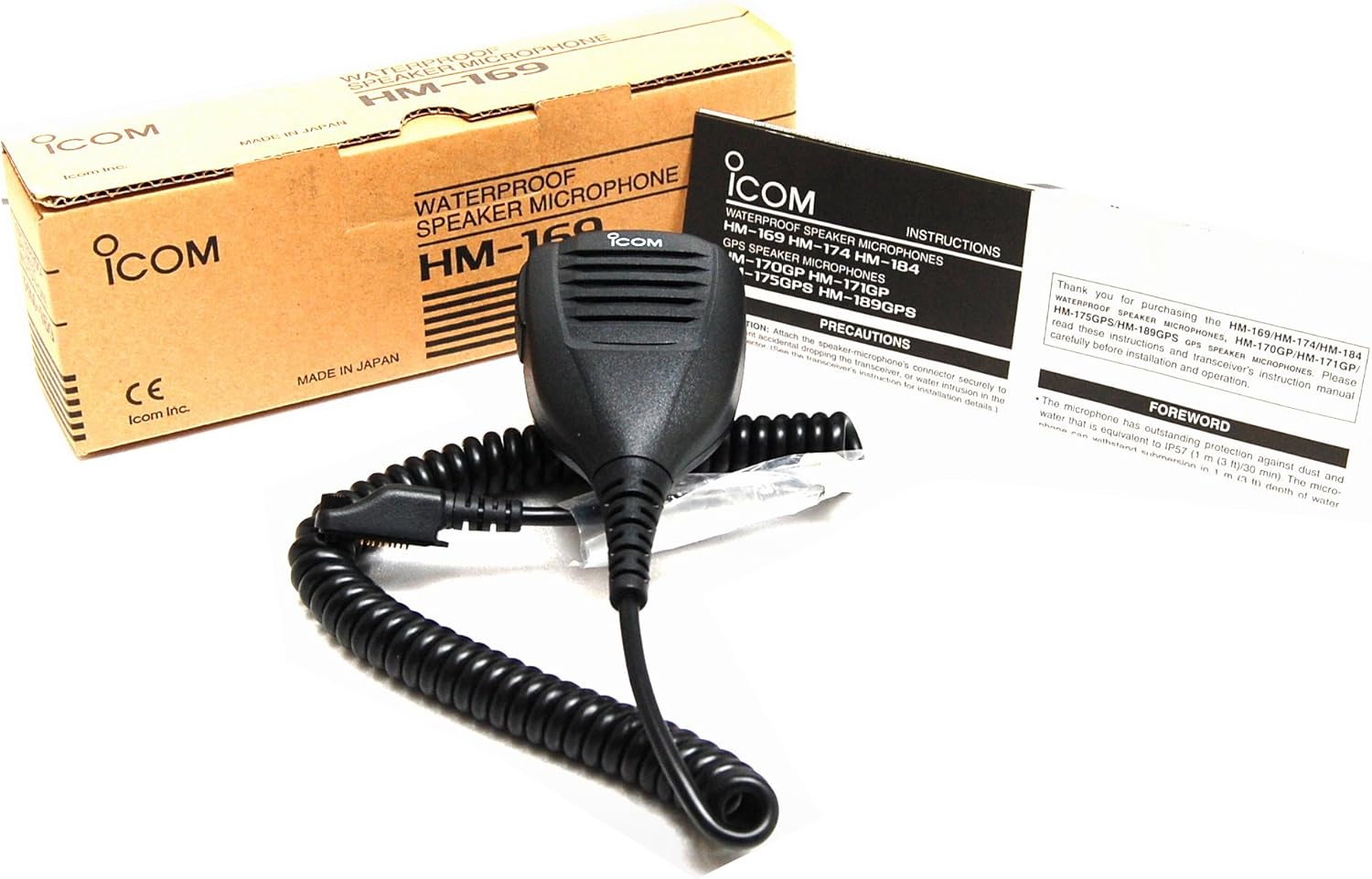 icom speaker mic