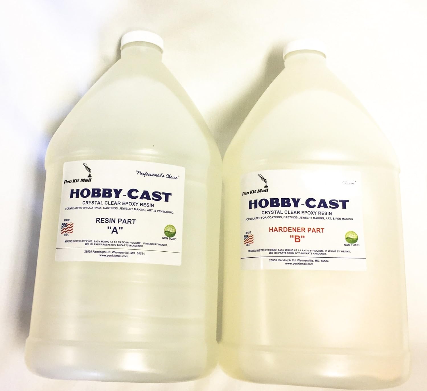 Best Crystal Clear Bar Table Top Epoxy Resin 2 Gallon Kit