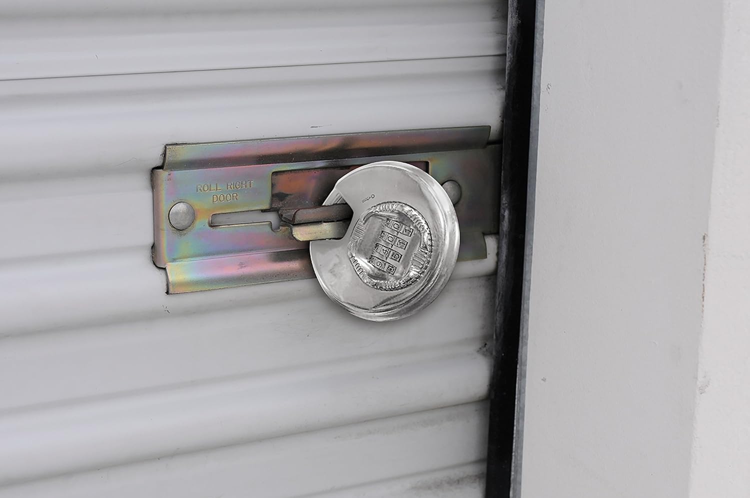 BRINKS 173-80051 80Mm Stainless Steel Resettable Combination Discus Padlock: Automotive