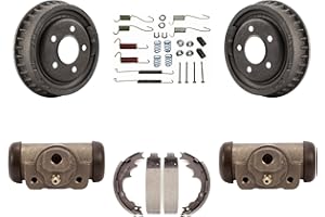 Transit Auto - Rear Brake Drum Shoes Spring And Cylinders Kit For Ford Ranger Mazda B2300 B3000 With 9" Diameter K8N-100438