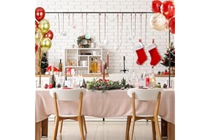 COLRASN Over The Table Rod Stand with Clamps Adjustable 13"-54'' Tall 28"-118" Length Black Metal Table Rod Flower Table Arch Hanging for Wedding Birthday Party Halloween Christmas Decoration