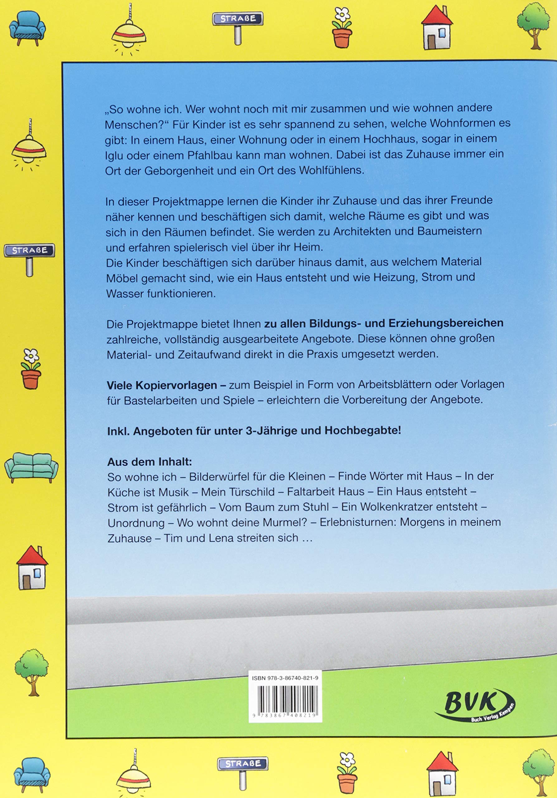 Kita Aktiv Projektmappe So Wohnen Wir Mein Zuhause Dein Zuhause Amazon De Mohr Anja Bucher