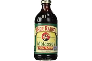 Brer Rabbit Full Flavor All Natural Unsulphured Molasses (Pack of 2) 12 oz Jars
