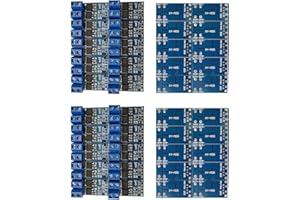 AUTO-PLAZA 20 Pcs Dual High-Power MOS FET Trigger Switch Drive Module PWM Regulator Adjustment Electronic Switch Control Board DC 5V-36V 400W