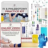 The Apprentice Doctor Phlebotomy Practice Arm Kit with Online Learning &ndash; Skill-Building Model Arm for Students, Beginners &amp; Home Study