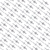 Keple 4.8mm x 16mm Large Flange Rivets, 50 Pack - Dome Head Pop Rivets view 6