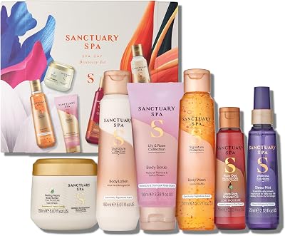 Sanctuary Spa Day Discovery Gift Set Vegan Gift for Women 150ml 75ml