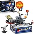 Solar System Building Sets with Light - Rotatable Space Exploration Building Toys with 9 Planets & Rocket Sets Science Astronomy Educational Gifts for Boys Girls Age 6+ Years Old Kids(775 PCS)